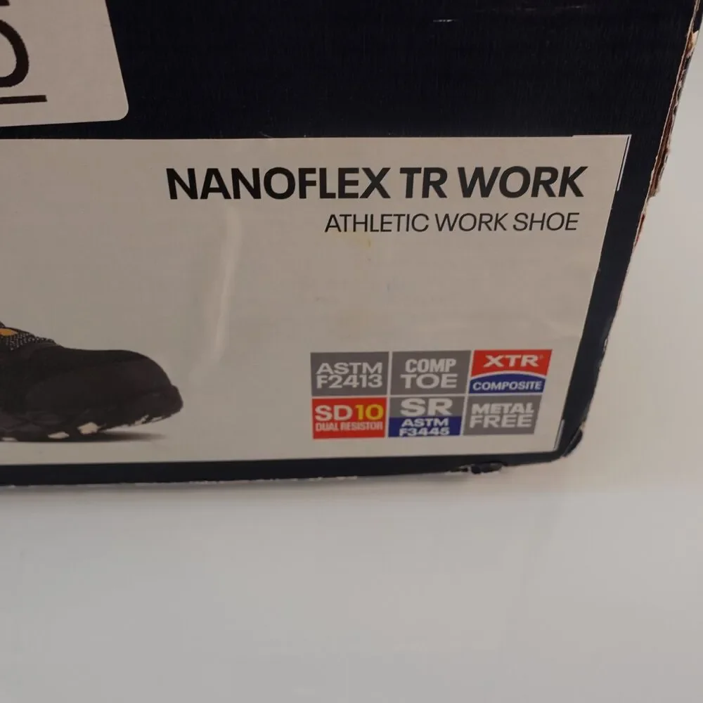 Reebok Work Nanoflex TR Black Composite Toe Safety Shoes Camo Womens Size 11W